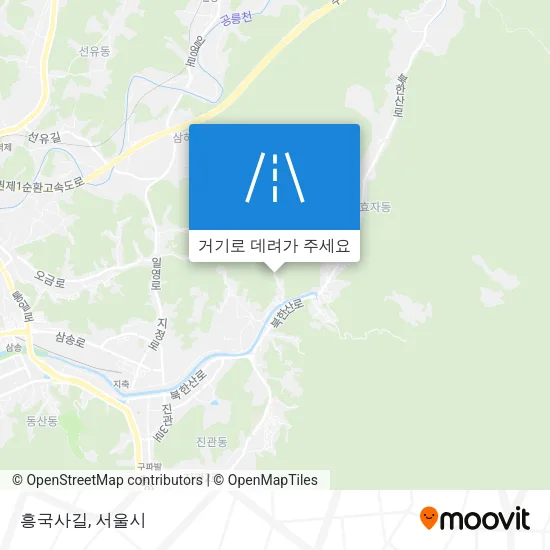 흥국사길 지도