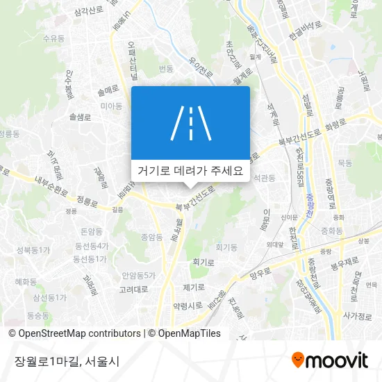 장월로1마길 지도