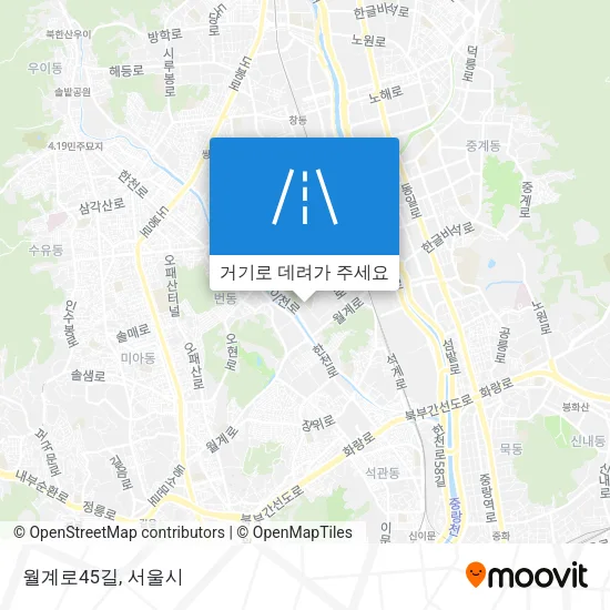월계로45길 지도