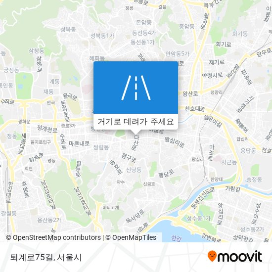 퇴계로75길 지도