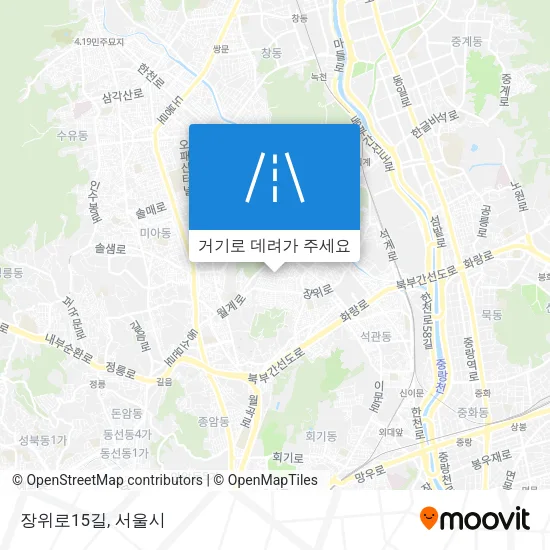 장위로15길 지도