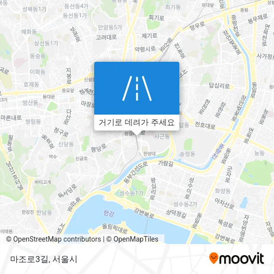 마조로3길 지도