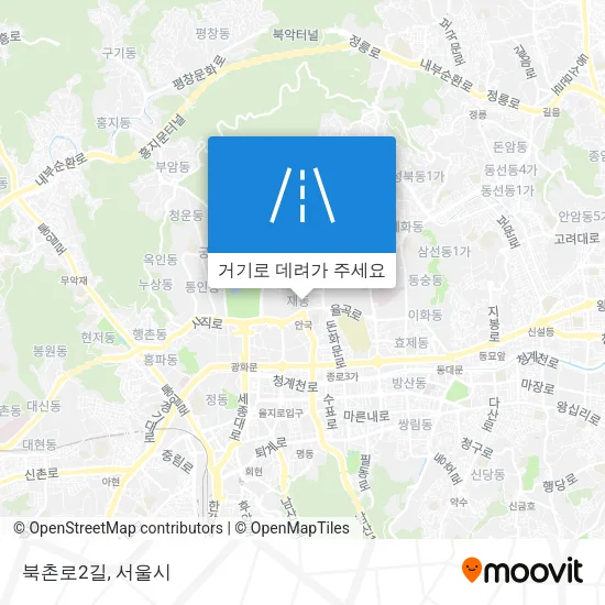 북촌로2길 지도