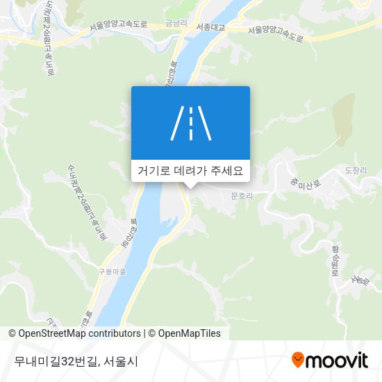 무내미길32번길 지도
