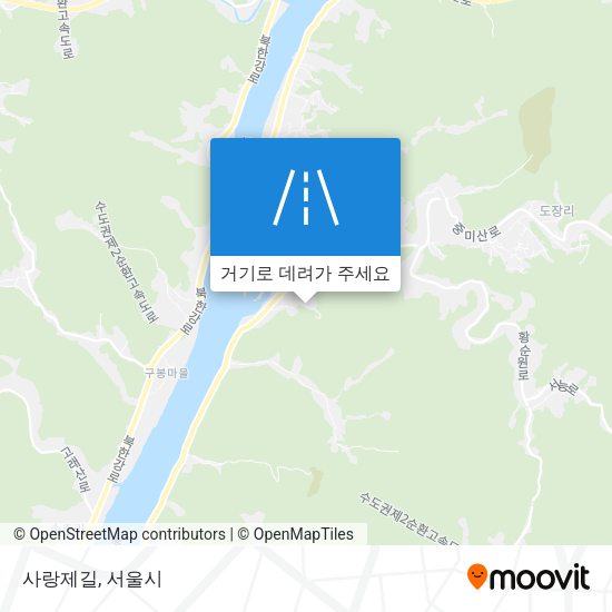 사랑제길 지도