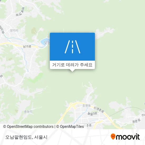 오남팔현임도 지도