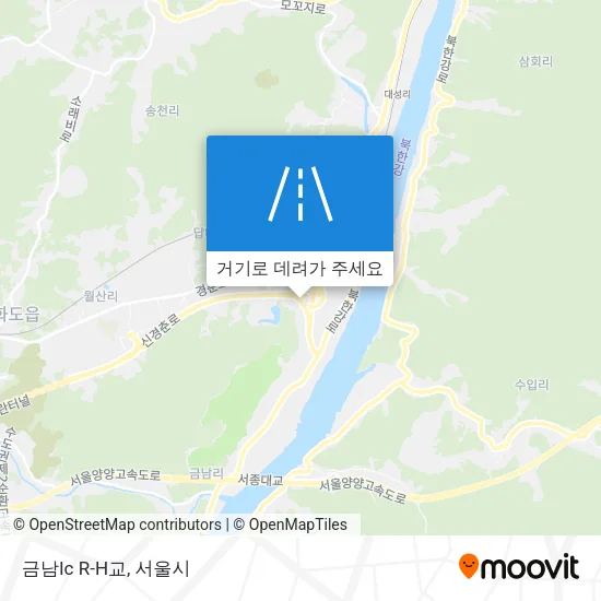 금남Ic R-H교 지도