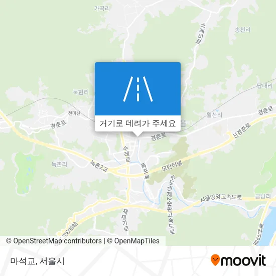 마석교 지도