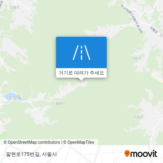 팔현로175번길 지도