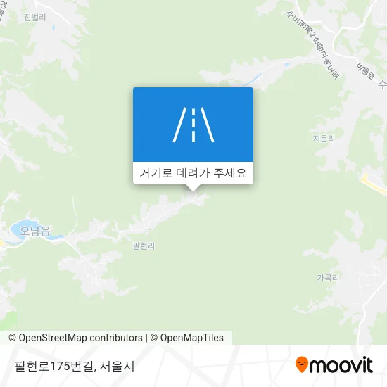 팔현로175번길 지도