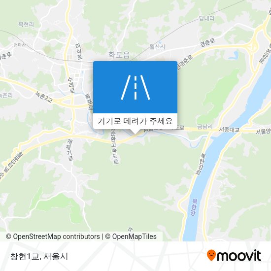 창현1교 지도