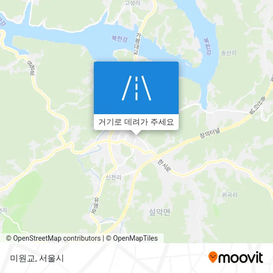 미원교 지도