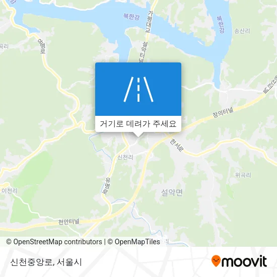 신천중앙로 지도