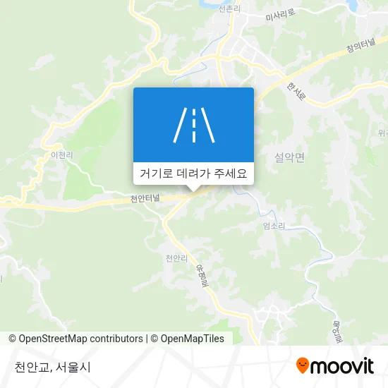 천안교 지도