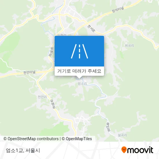 엄소1교 지도