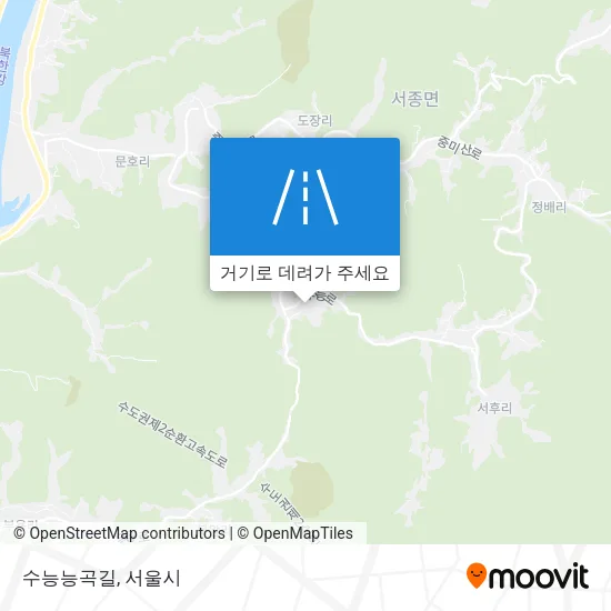 수능능곡길 지도
