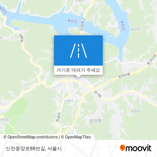 신천중앙로88번길 지도