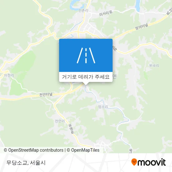 무당소교 지도