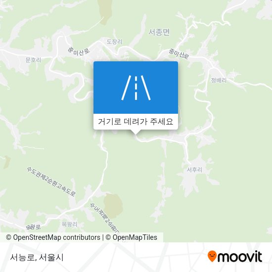 서능로 지도