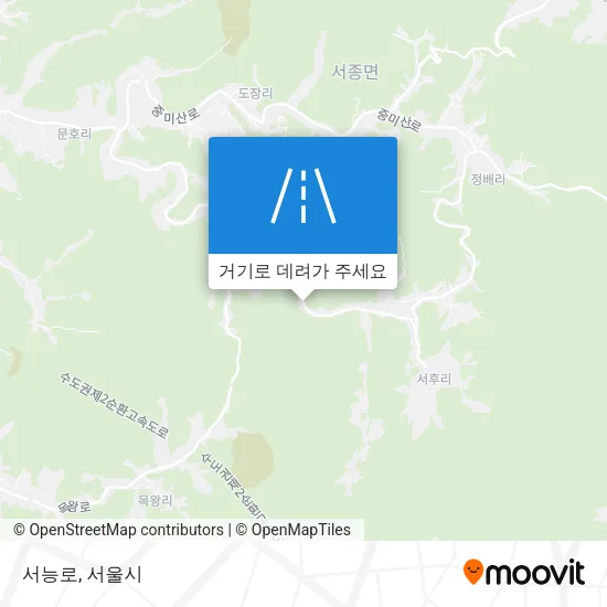 서능로 지도
