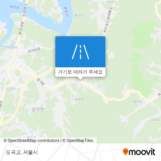 도곡교 지도