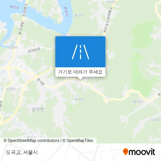 도곡교 지도