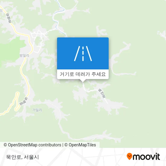 묵안로 지도