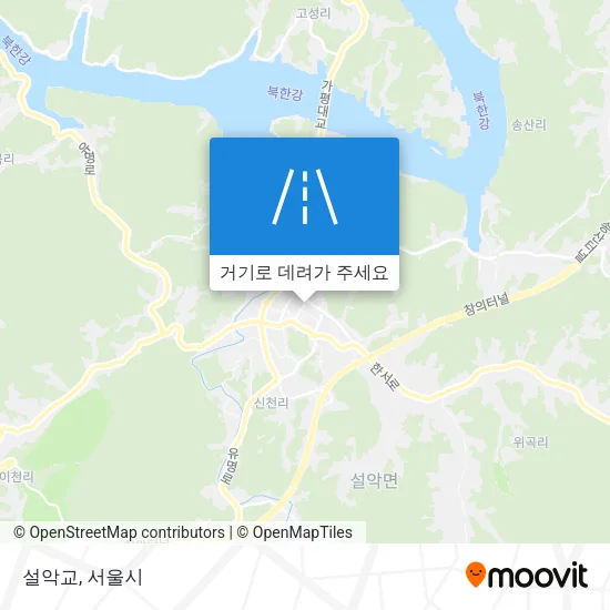 설악교 지도
