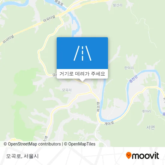 모곡로 지도