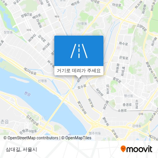삼대길 지도