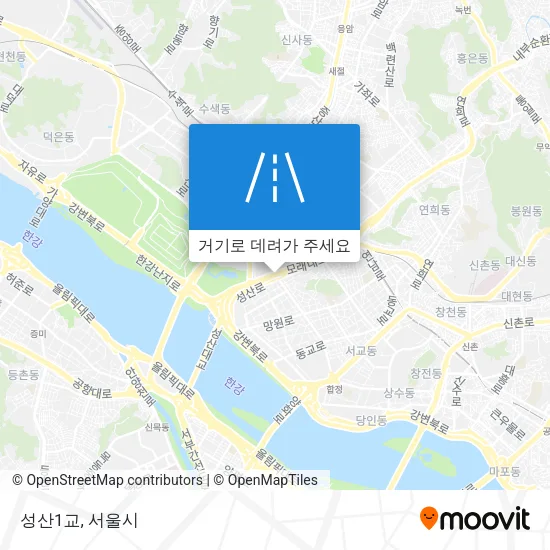 성산1교 지도