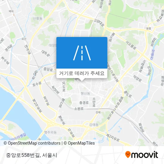 중앙로558번길 지도