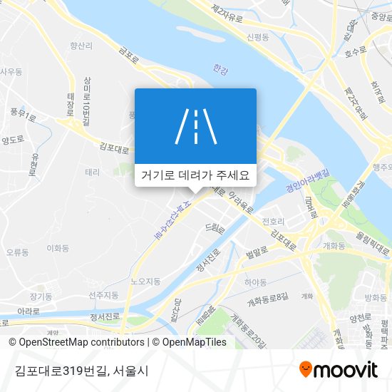 김포대로319번길 지도