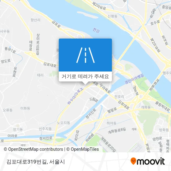 김포대로319번길 지도