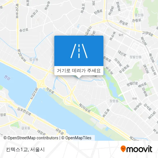 킨텍스1교 지도