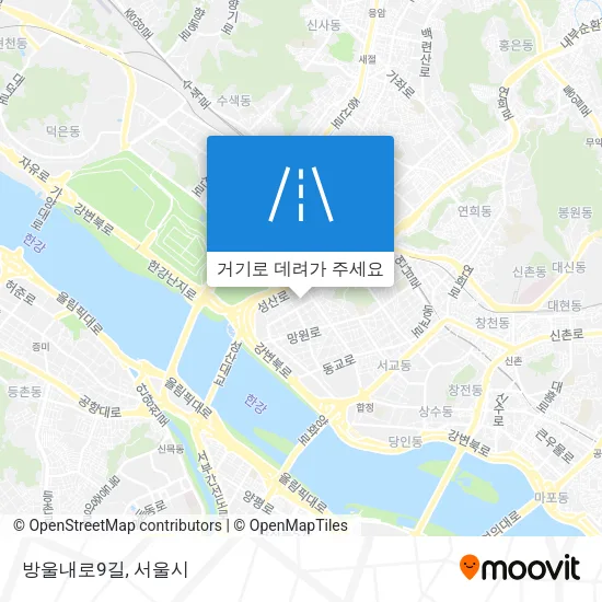 방울내로9길 지도