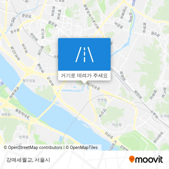 강매세월교 지도