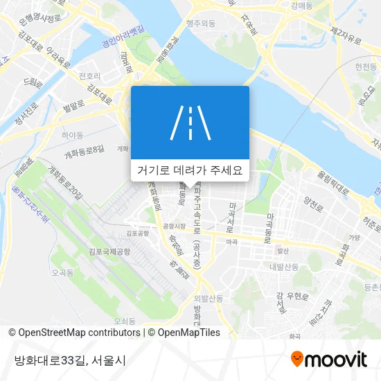 방화대로33길 지도