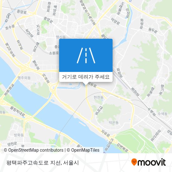 평택파주고속도로 지선 지도