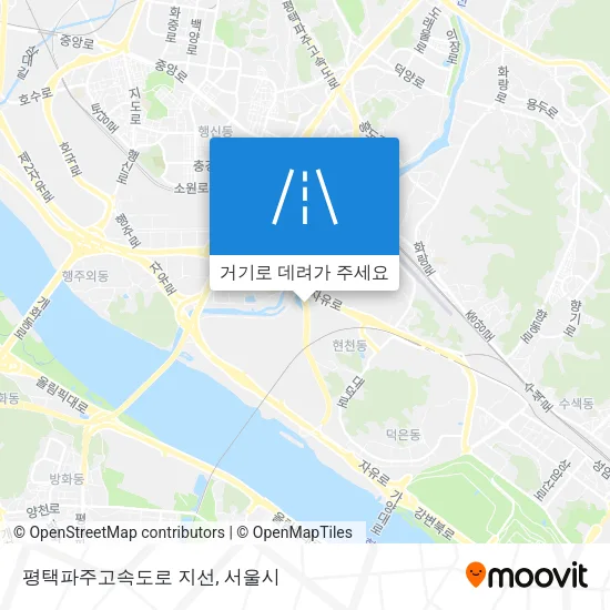 평택파주고속도로 지선 지도