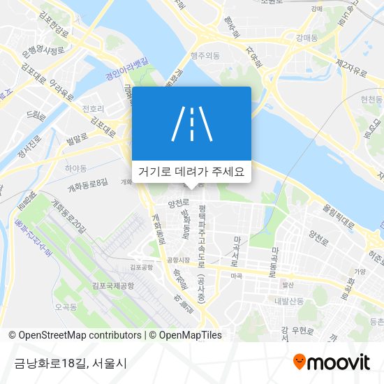 금낭화로18길 지도