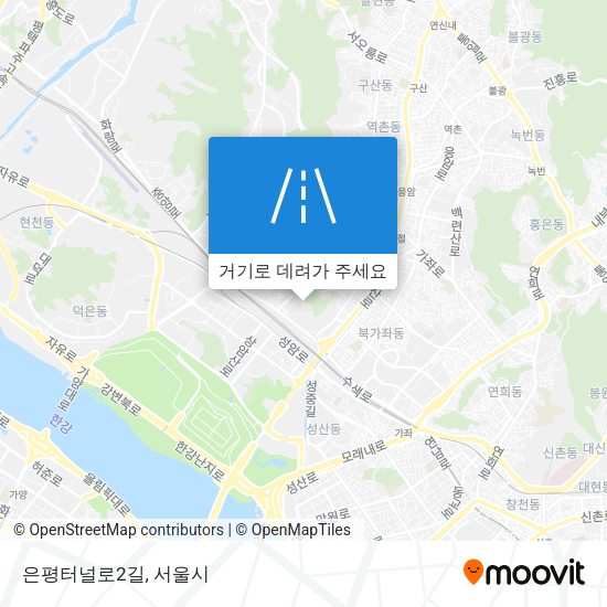 은평터널로2길 지도