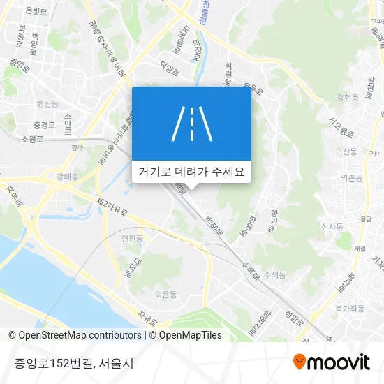 중앙로152번길 지도