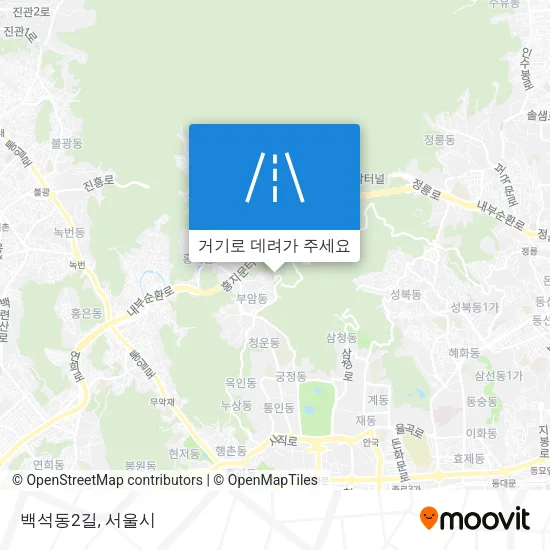 백석동2길 지도