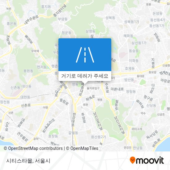 시티스타몰 지도
