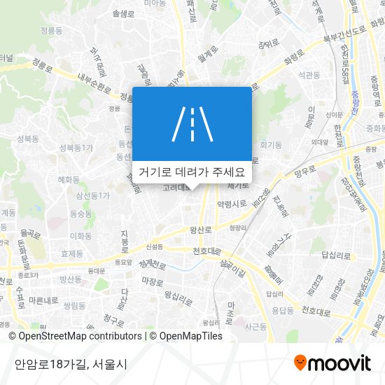 안암로18가길 지도