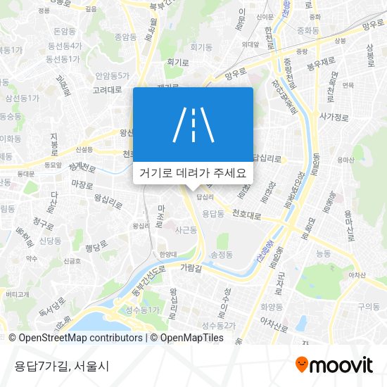 용답7가길 지도