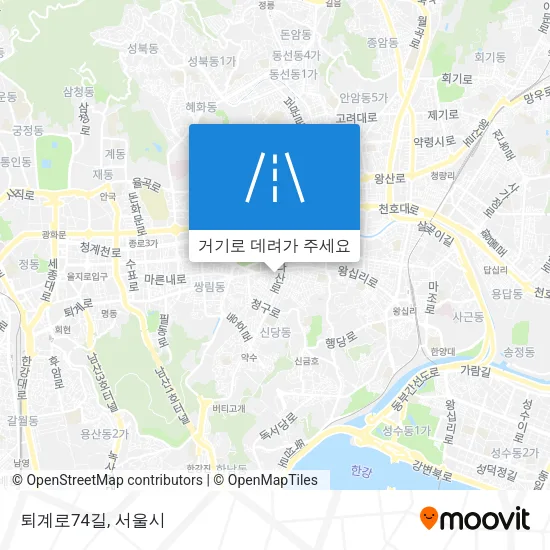퇴계로74길 지도