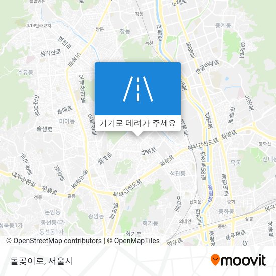 돌곶이로 지도