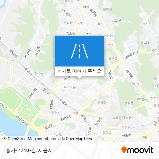 증가로24바길 지도